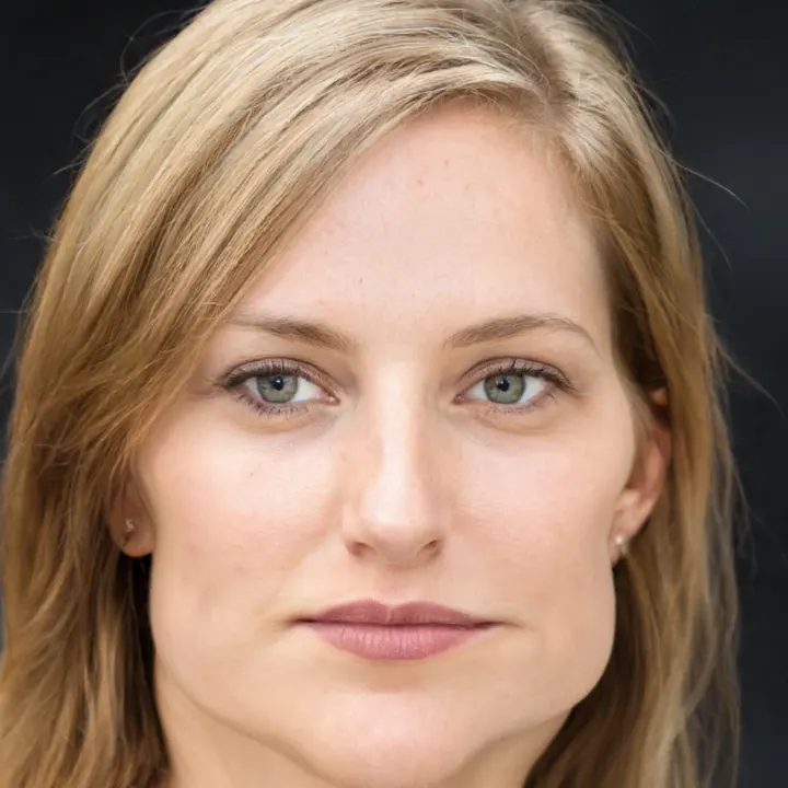 After: AI-generated face